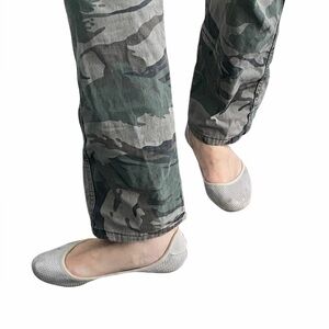 Stella McCartney Adidas ultra low sport ballet flats, White mesh